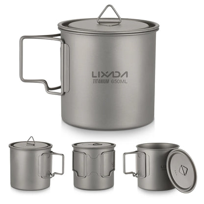 Ultralight Titanium Cup Mug 300/350/550/650ml