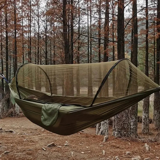 Outdoor Camping Hammock With Mosquito Net, Lightweight