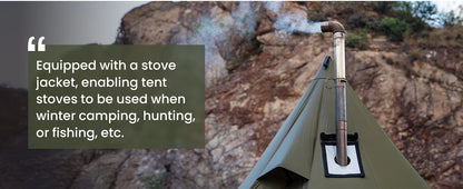 OneTigris Rock Fortress Hot Tent with Stove Jack