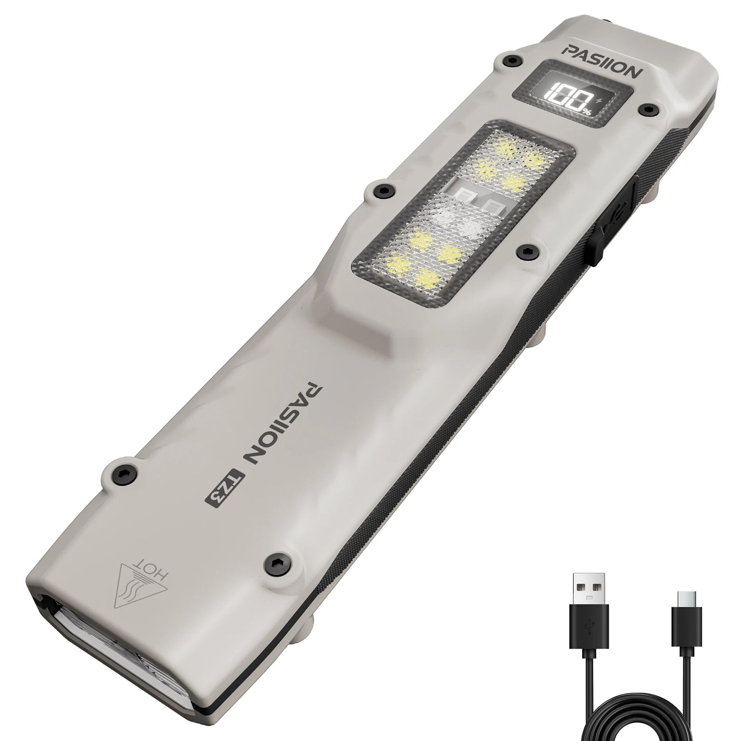 Tactical Rechargeable Flashlight