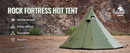 OneTigris Rock Fortress Hot Tent with Stove Jack