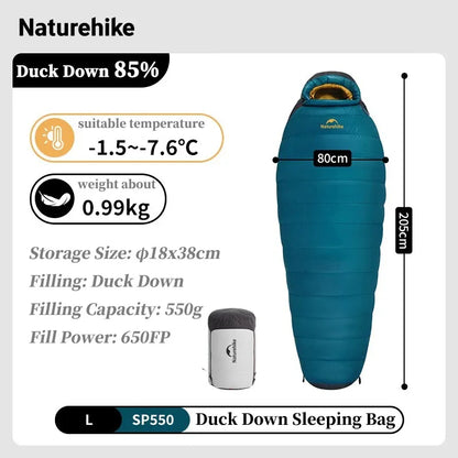 Naturehike Camping Winter Sleeping Bag Snowbird Mummy