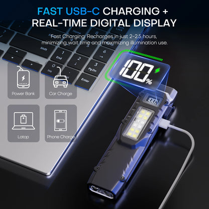 Tactical Rechargeable Flashlight