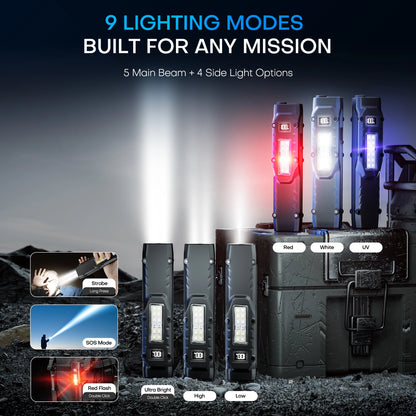 Tactical Rechargeable Flashlight