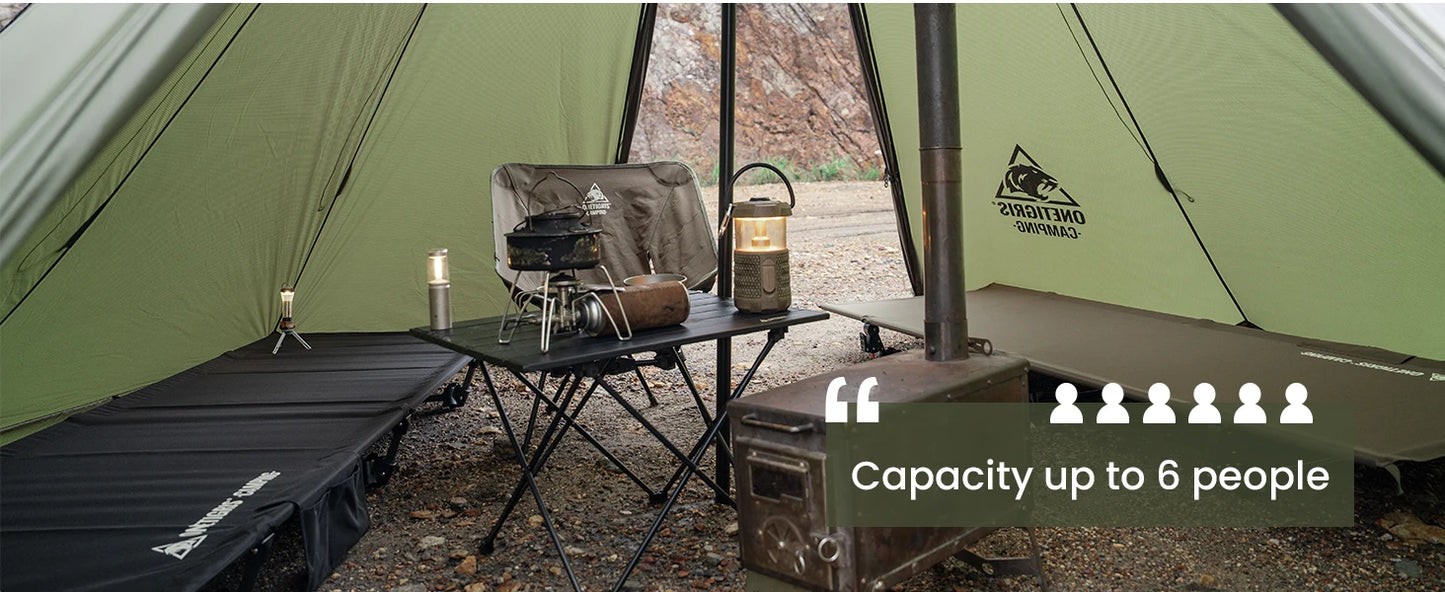 OneTigris Rock Fortress Hot Tent with Stove Jack