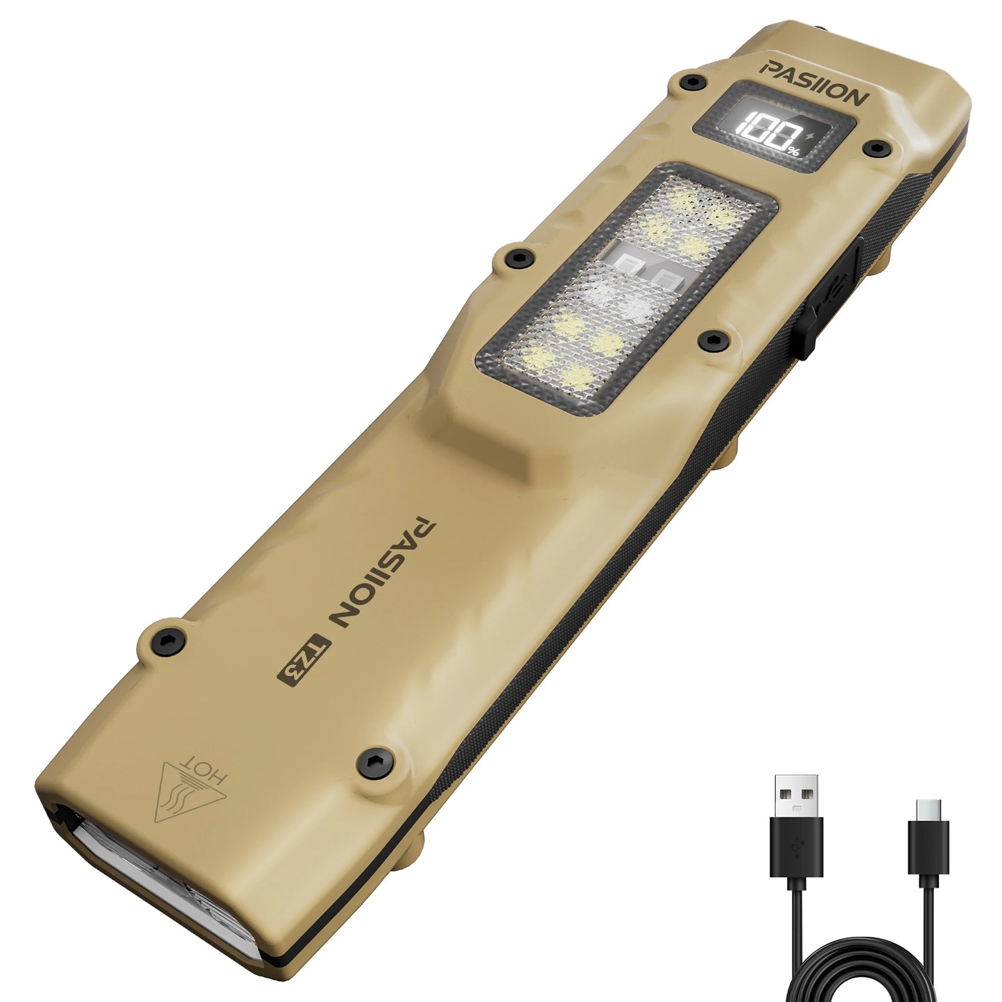 Tactical Rechargeable Flashlight